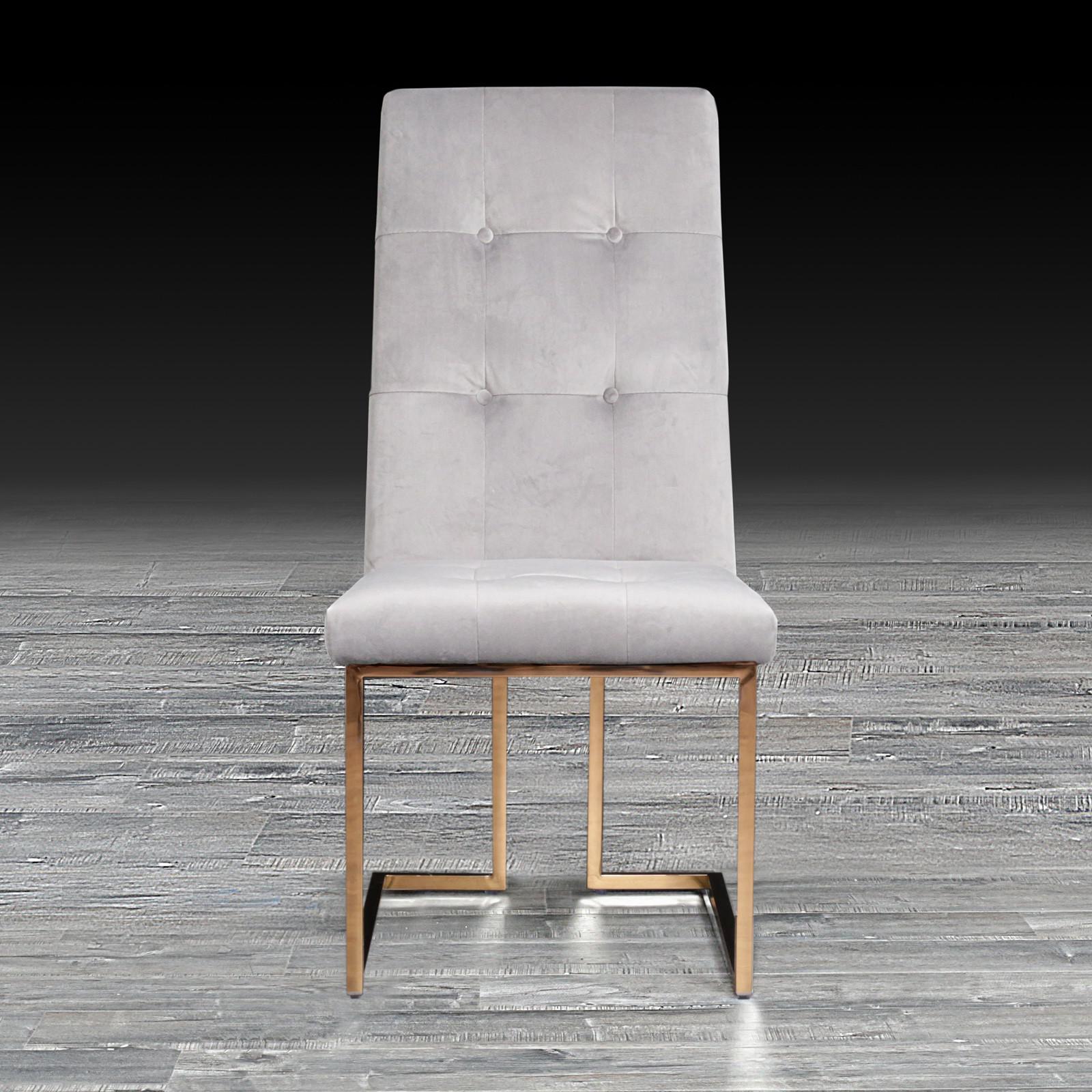 cameron rg gray modern dining chair