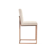 Cameron Rose Gold Counter Stool - My Store