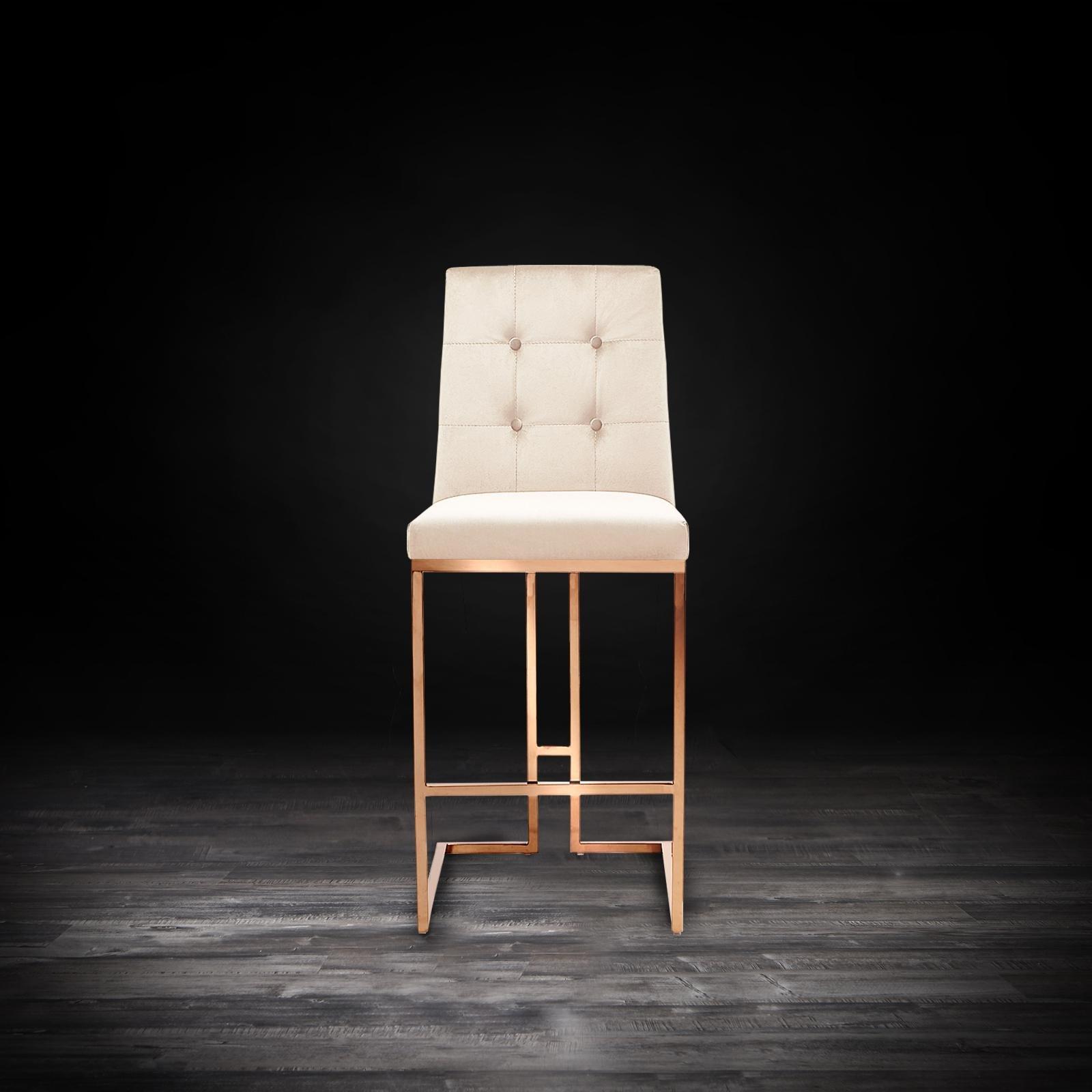 cameron rgss beige modern 1 bar stool