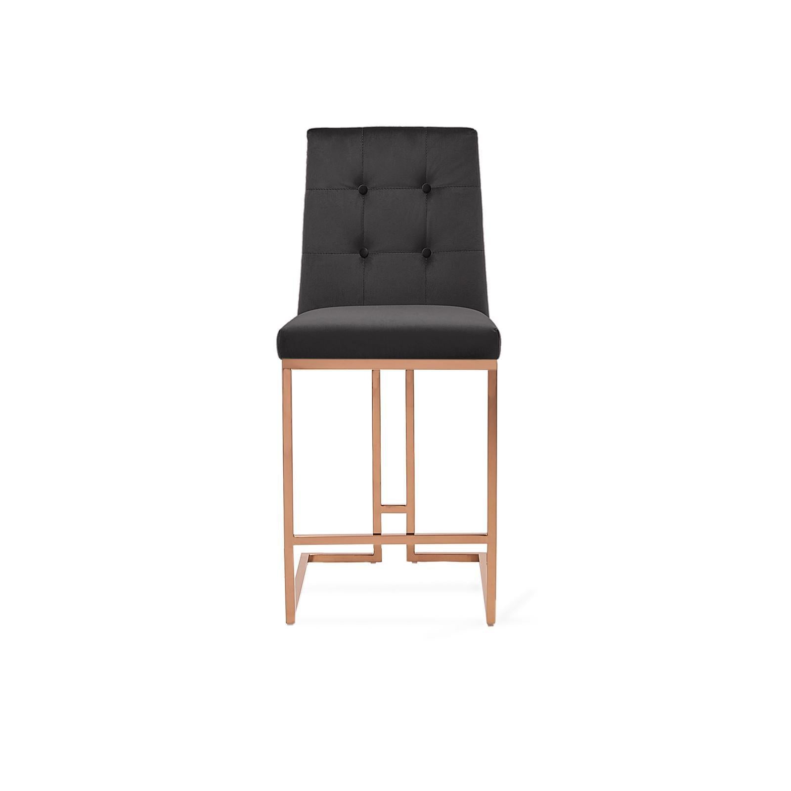 cameron rgss black counter bar stool