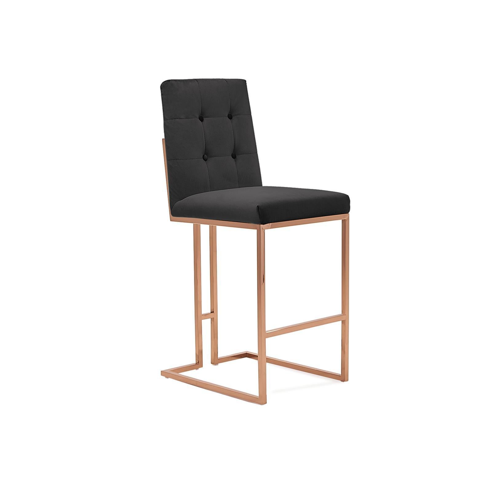 cameron rgss black stylish 7 bar stool