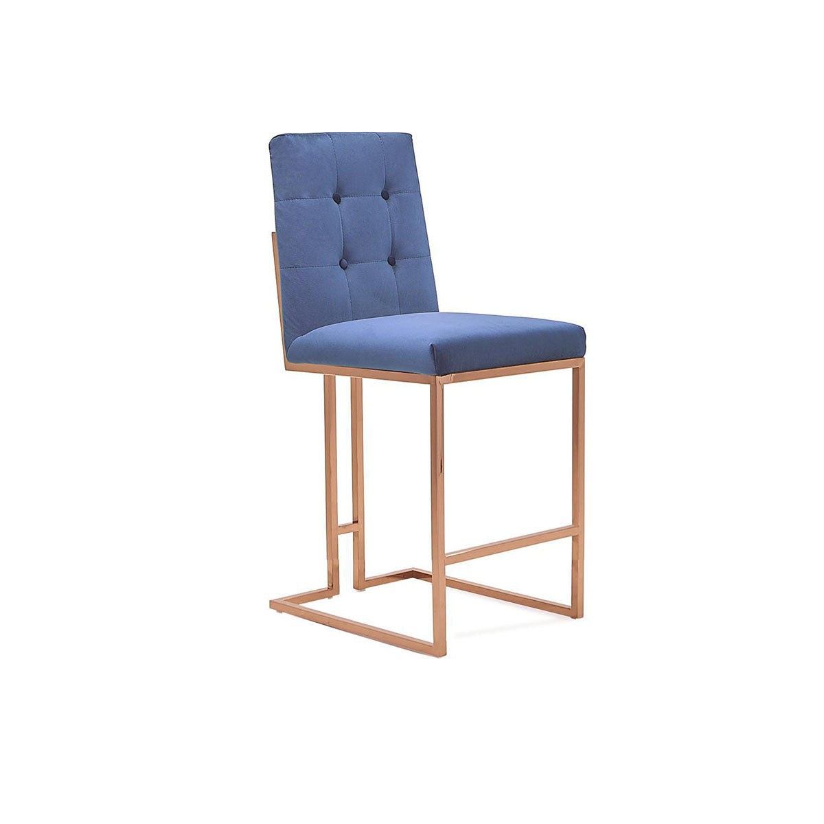 Cameron Rose Gold Counter Stool - My Store