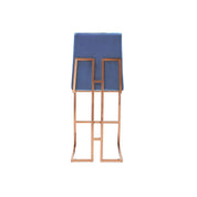 cameron rgss dark blue modern 8 bar stool