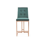 cameron rgss dark green counter bar stool