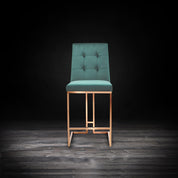 cameron rgss dark green counter modern bar stool