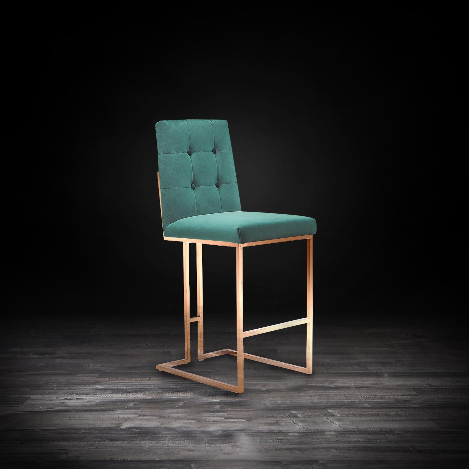 cameron rgss green stylish bar stool