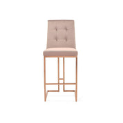 Cameron Taupe Bar Stool