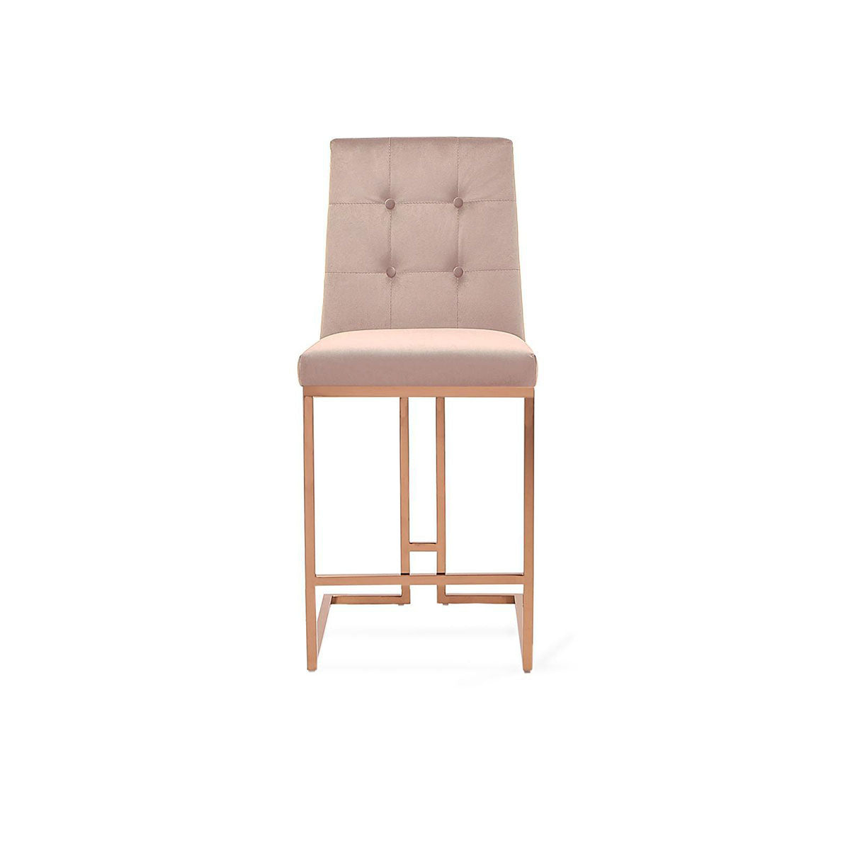 Cameron Rose Gold Counter Stool - My Store