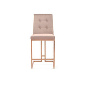 Cameron Rose Gold Counter Stool - My Store