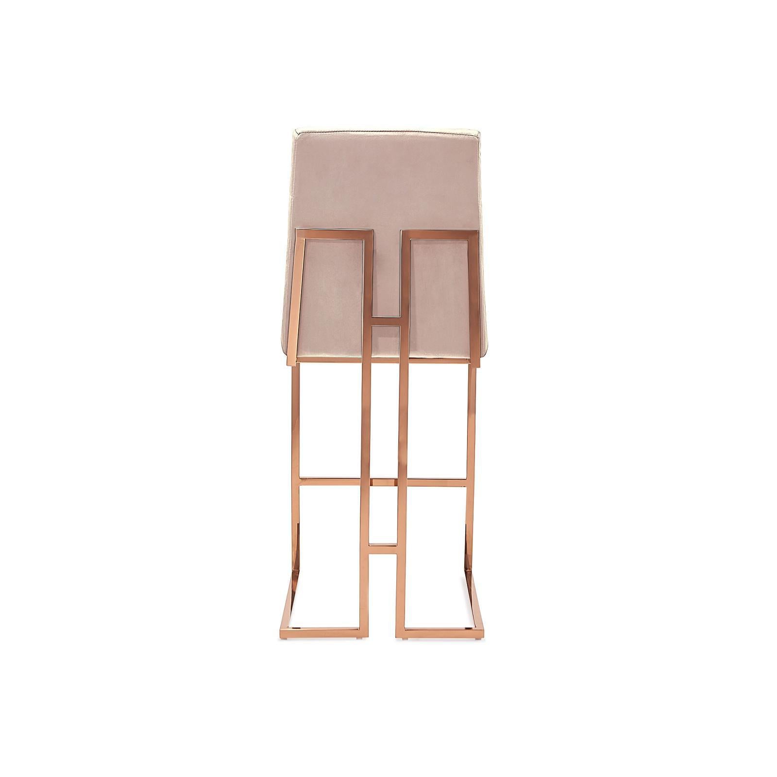 cameron rgss taupe modern 8 bar stool