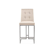 Cameron Silver Counter Stool - My Store