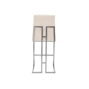 cameron silver beige modern 8 bar stool