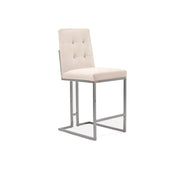 Cameron Silver Counter Stool - My Store