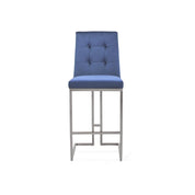 Cameron Dark Blue Bar Stool