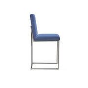 cameron silver dark blue counter allamoda 7 bar stool