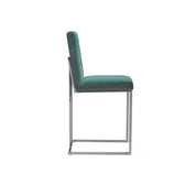 cameron silver dark green counter allamoda 7 bar stool