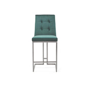 Cameron Silver Counter Stool - My Store