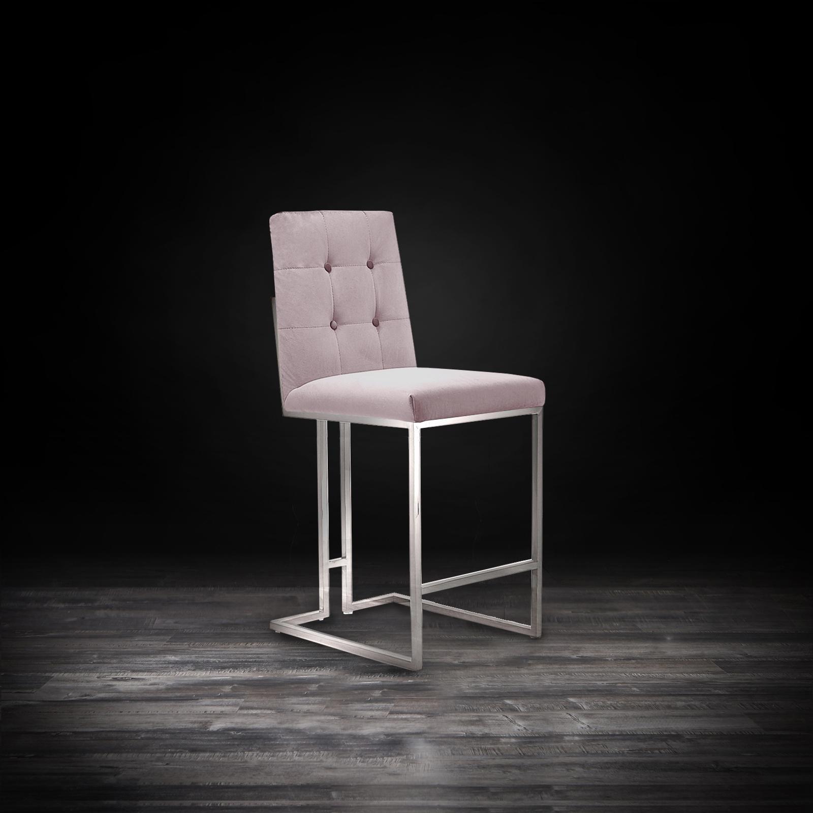 cameron silver gray counter stylish bar stool