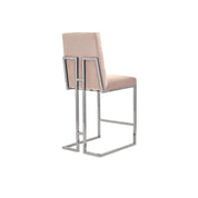 cameron silver taupe counter luxury 7 bar stool