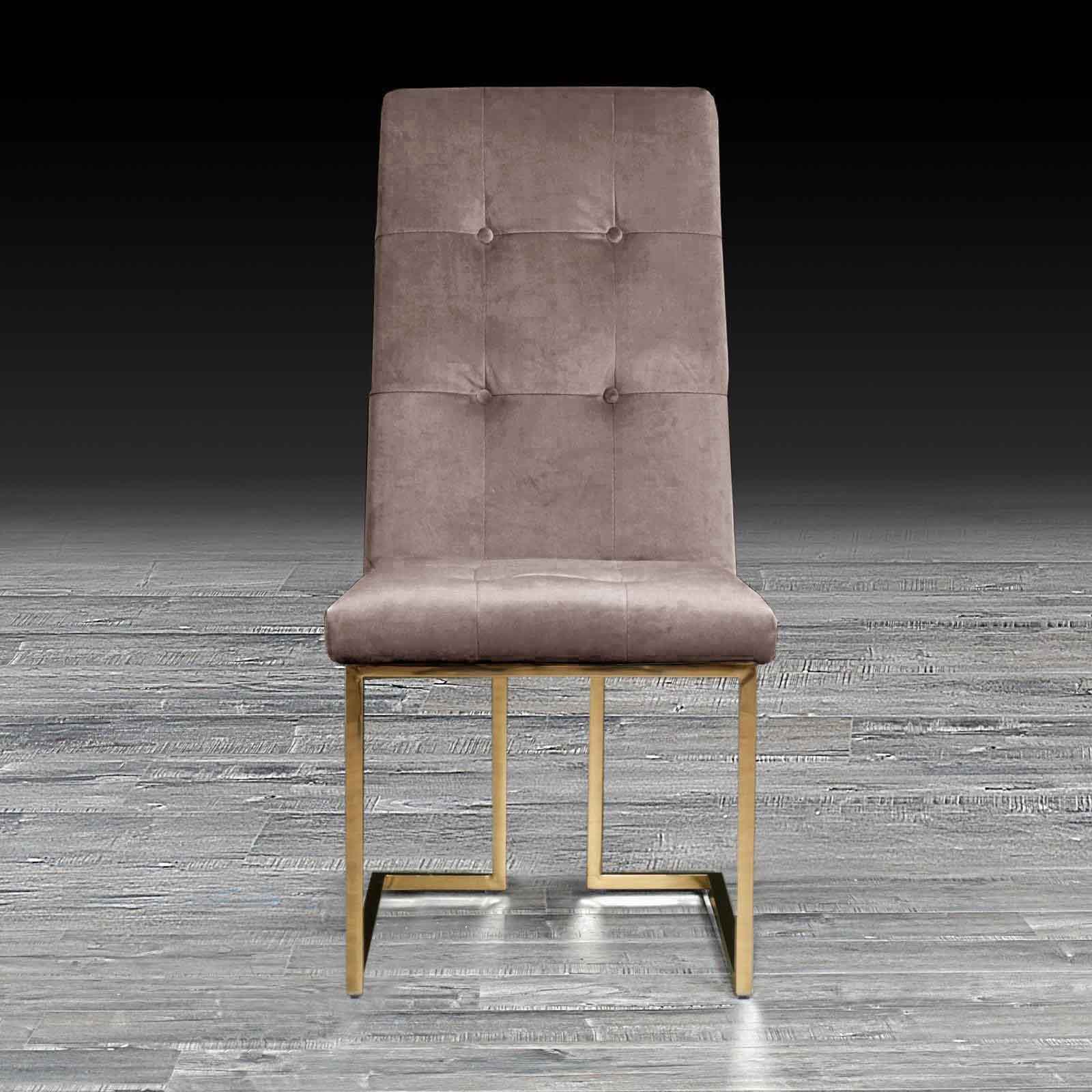 Cameron Titanium Gold Dining Chair - My Store