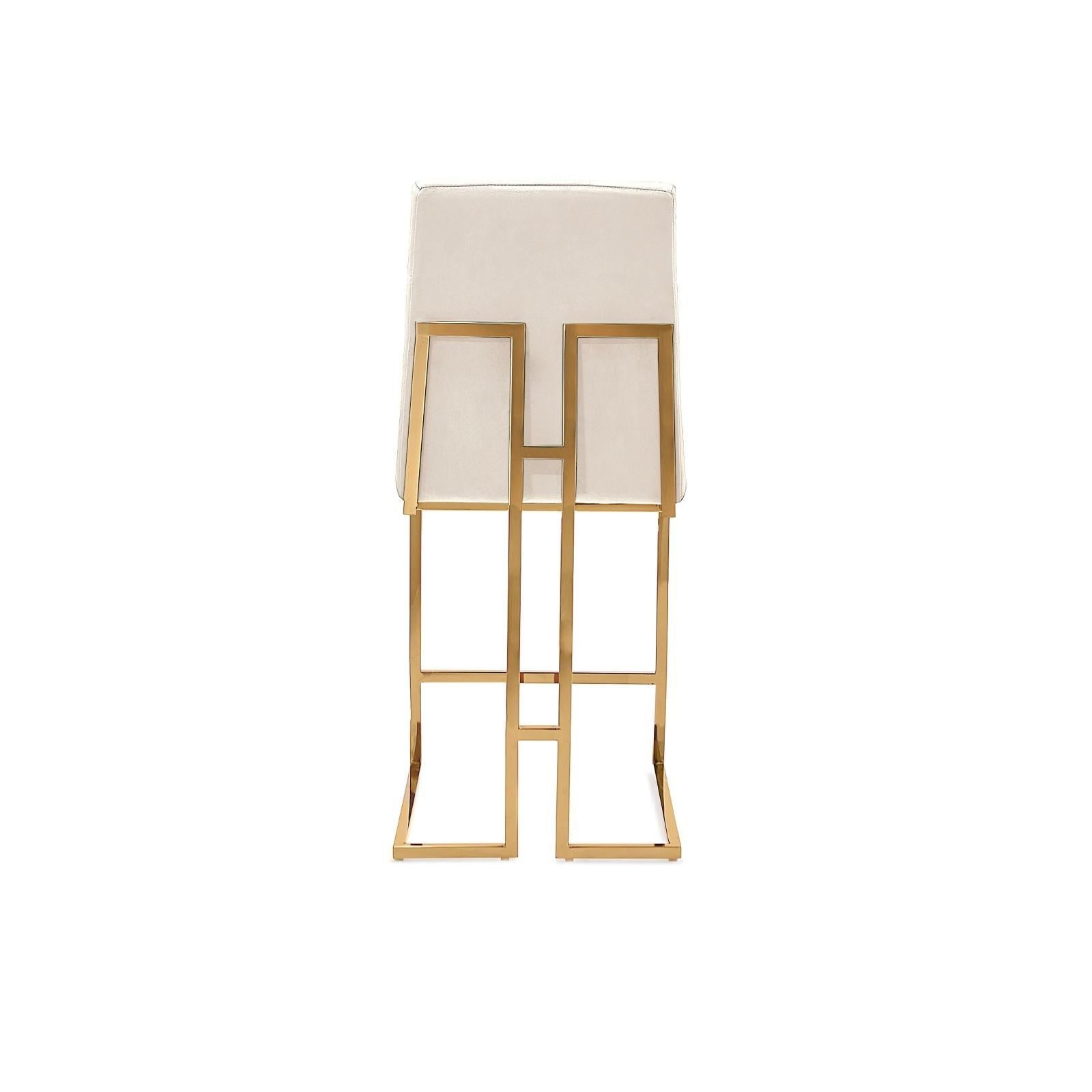 cameron tgss beige modern 8 counter stool