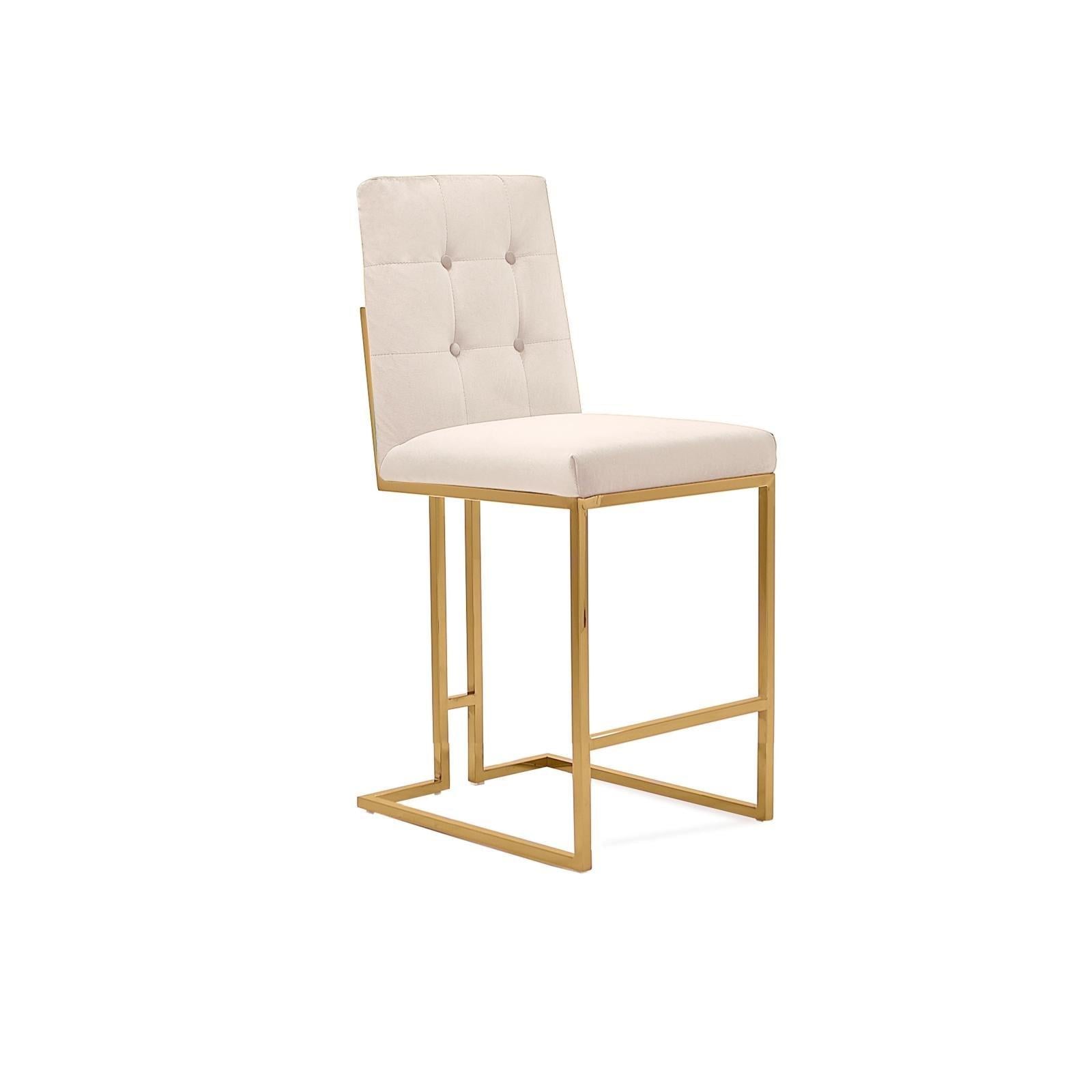 Cameron Gold Counter Stool - My Store