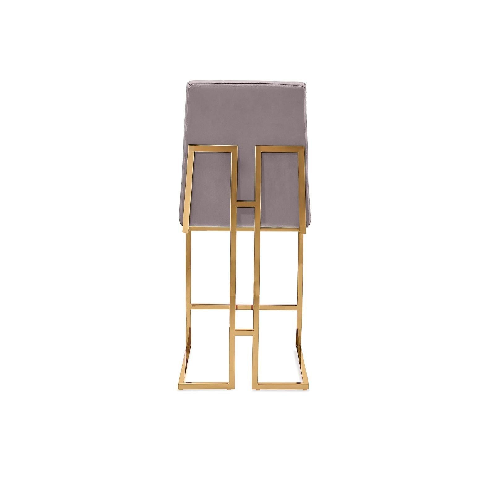 Cameron Gold Counter Stool - My Store