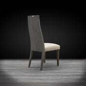 capri gray luxury dining chair