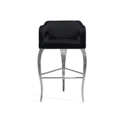 Caprice Black Bar Stool