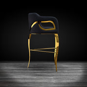 caprice tgss black allamoda bar stool