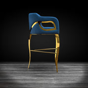 caprice tgss dark blue allamoda bar stool