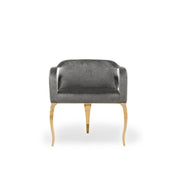 Caprice Titanium Gold Dining Chair