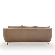 cerchio gold taupe allamoda 7 sofa set