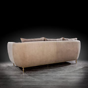 cerchio gold taupe allamoda sofa set