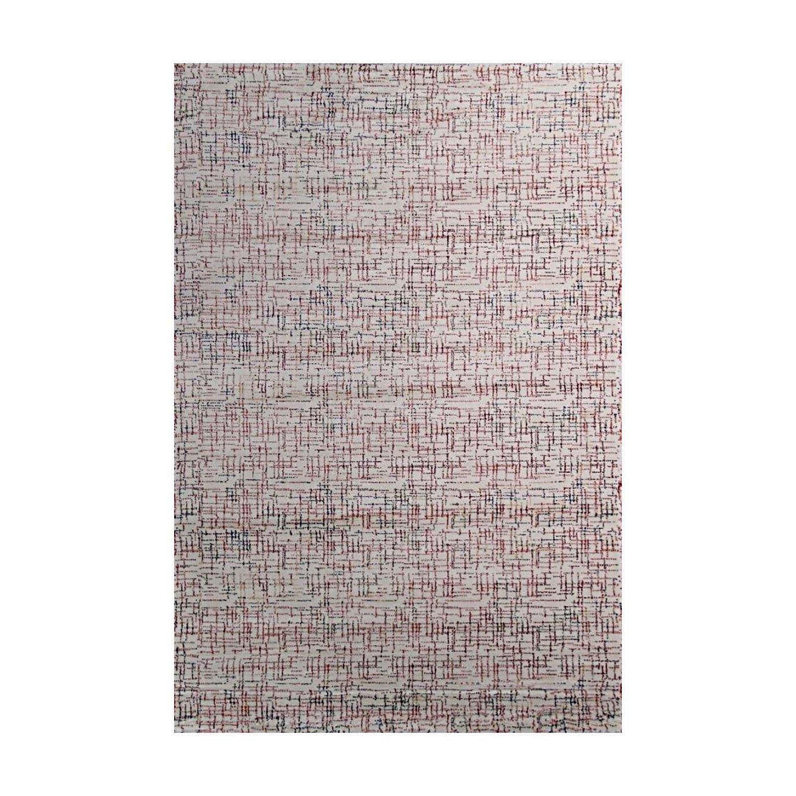 comfort cream red rug