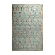 cordoba teal gray rug