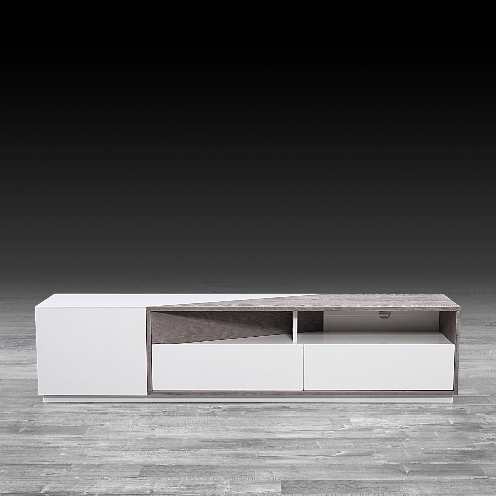 damiron white modern tv stand