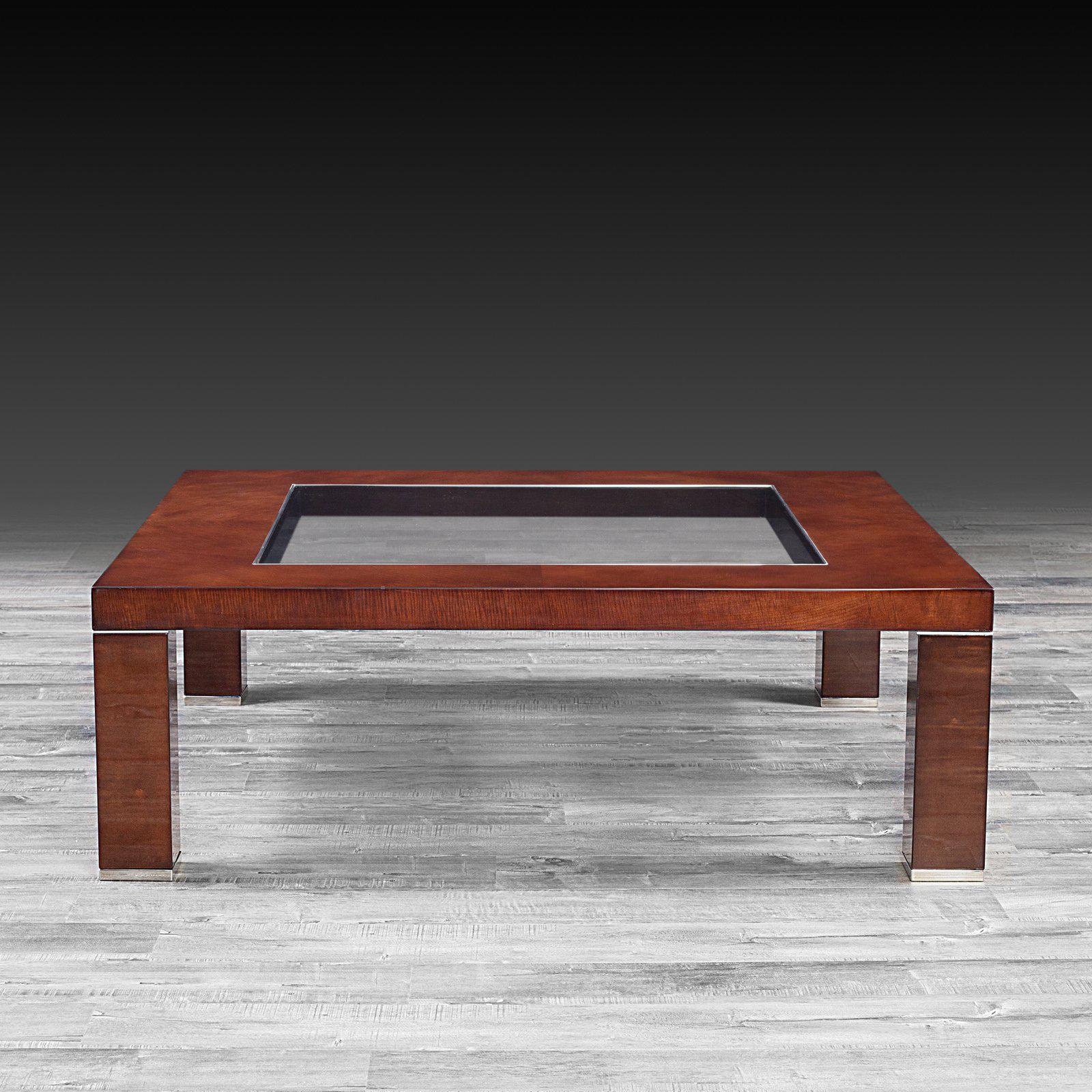 demeter square modern coffee table