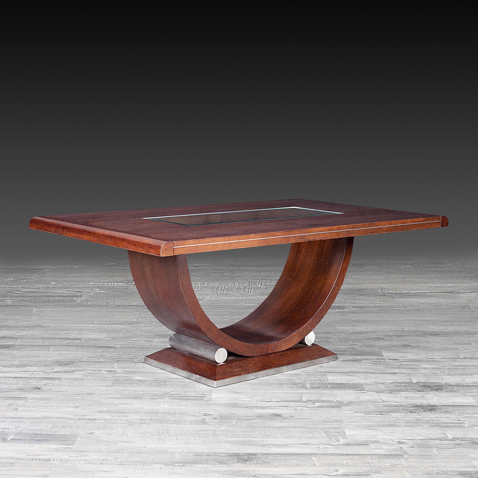 elegance wenge luxury dining table