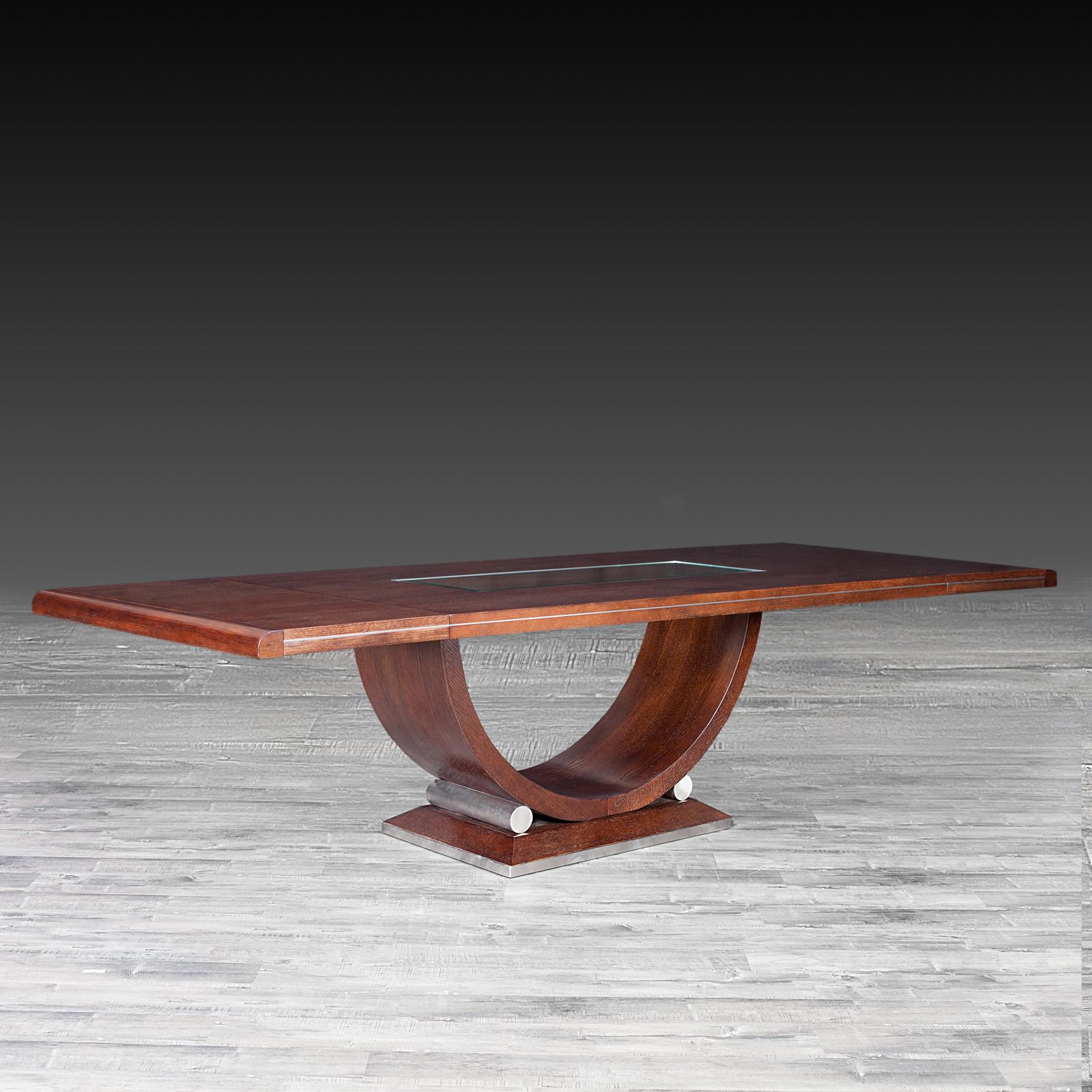 elegance wenge modern dining table