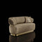 Emma Titanium Gold Sofa Set | Champagne   My Store Loveseat Sofa Set