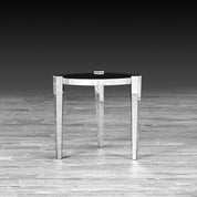 enzo silver stylish end table