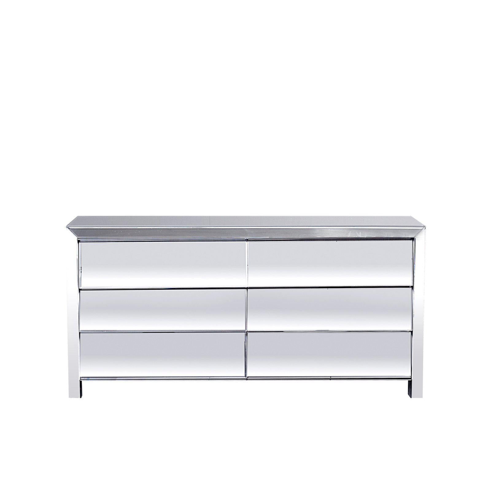 eva mirrored dresser