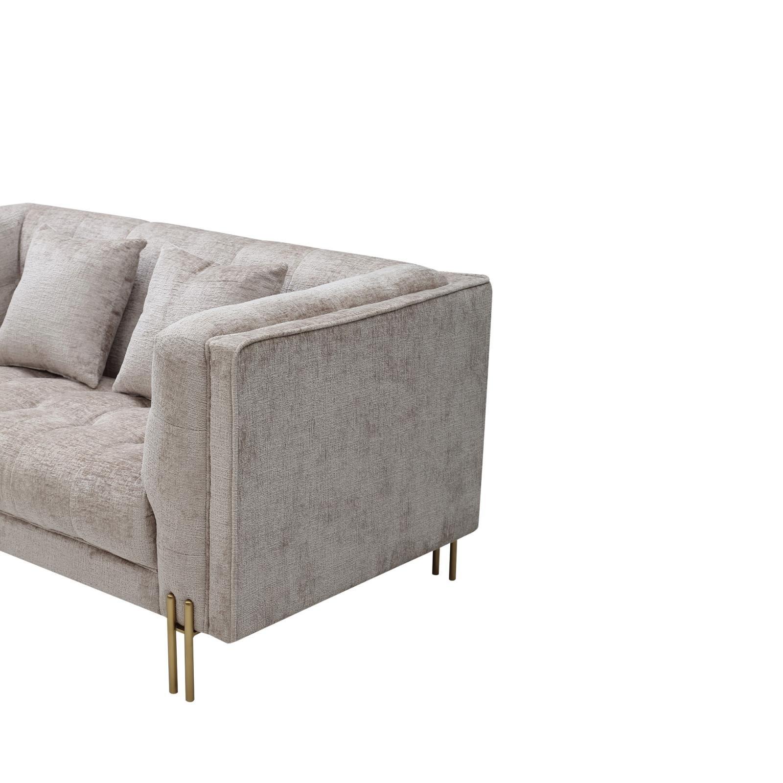 federico taupe ax15 sofa set