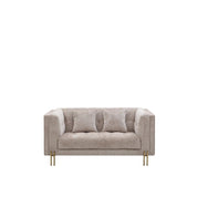 federico taupe luxury 7 sofa set