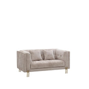 federico taupe modern 8 sofa set