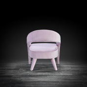 felipe purple luxury accent chair