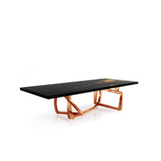 flow rgss black art small coffee table