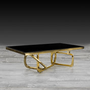 flow tgss glass stylish coffee table