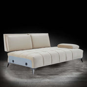 francesco bl right sofa chaise beige modern sectional